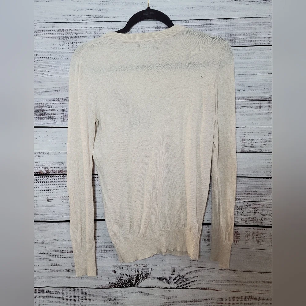 Summer & Sage S Frenchie Light Weight Cotton/ Cashmere Blend Sweater - Picture 2 of 6
